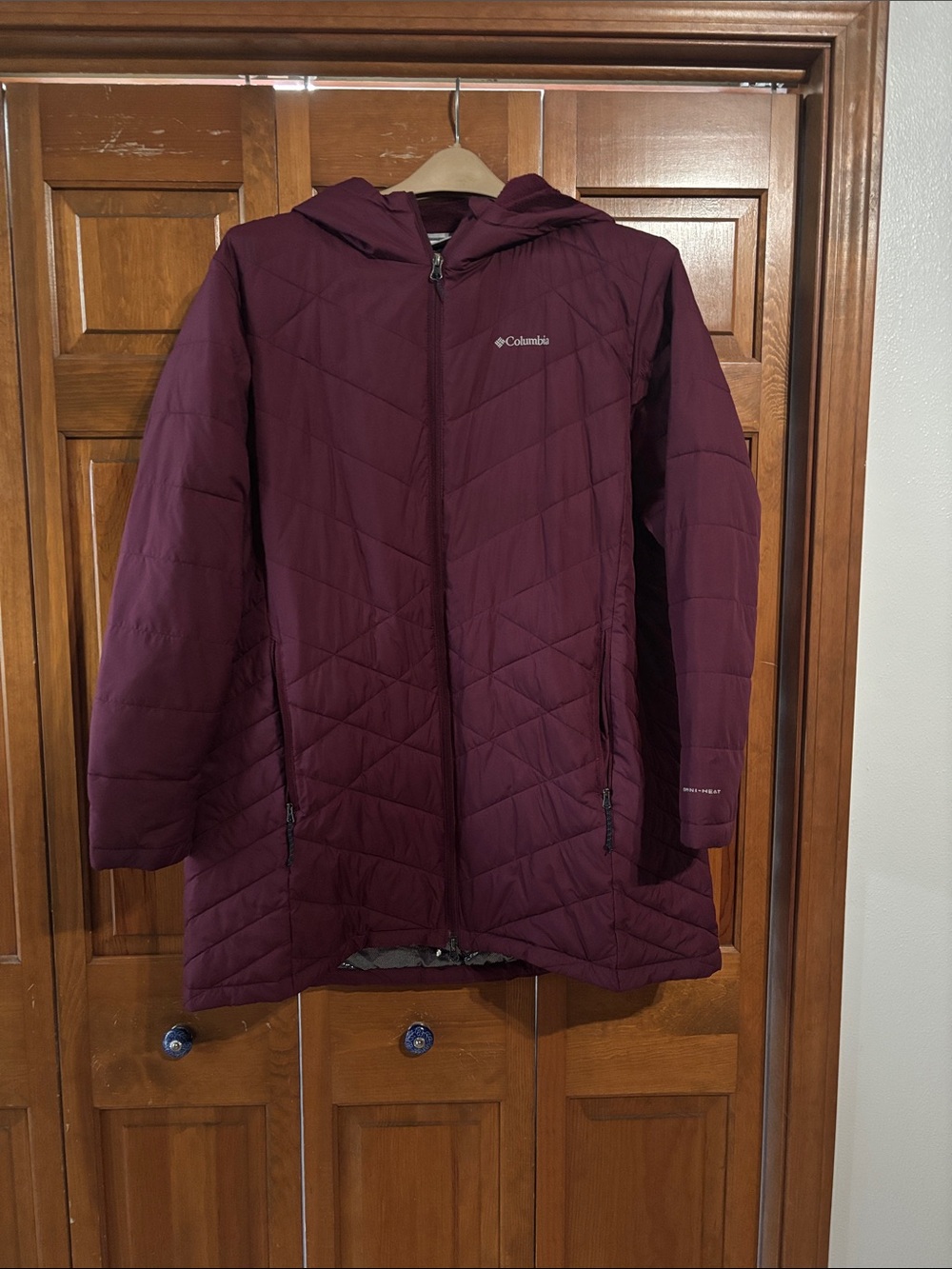 Columbia Women's Karis Gale II Long Jacket 2X Maroon